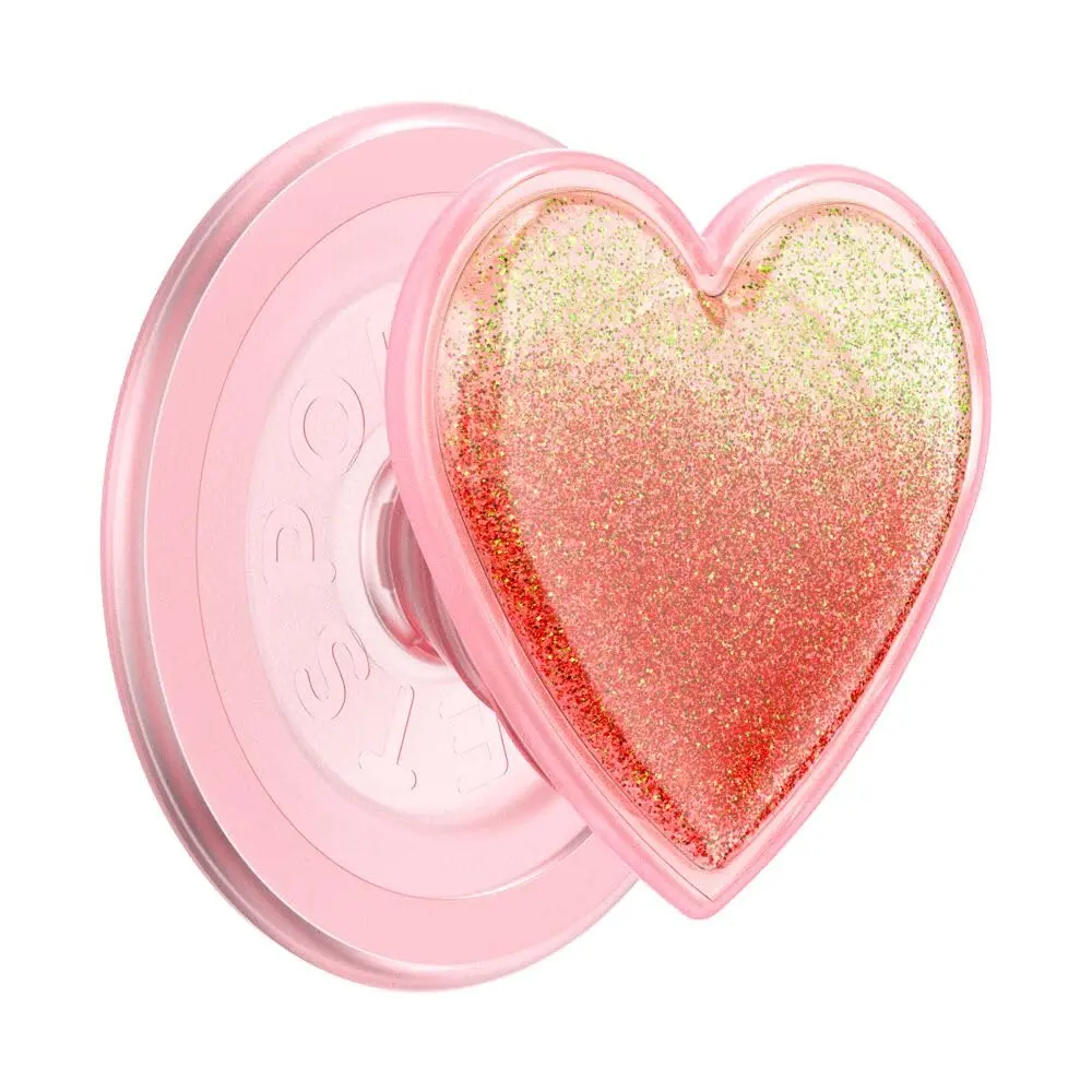 PopSockets Phone Grip for MagSafe Tidepool Heart | Magnetic Stand & Grip, Slim, Heart Design - view 4