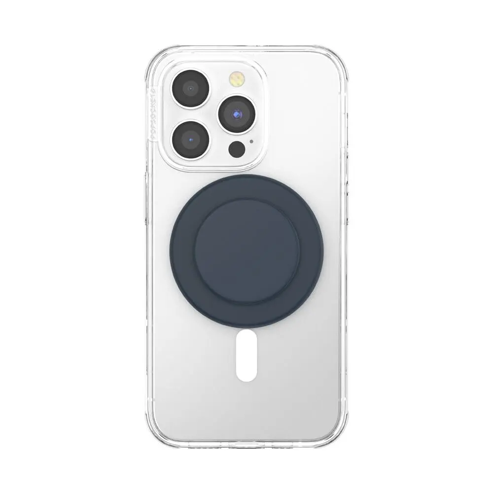 PopSockets Phone Grip for MagSafe Soft Touch Navy | Magnetic Holder & Stand - view 3