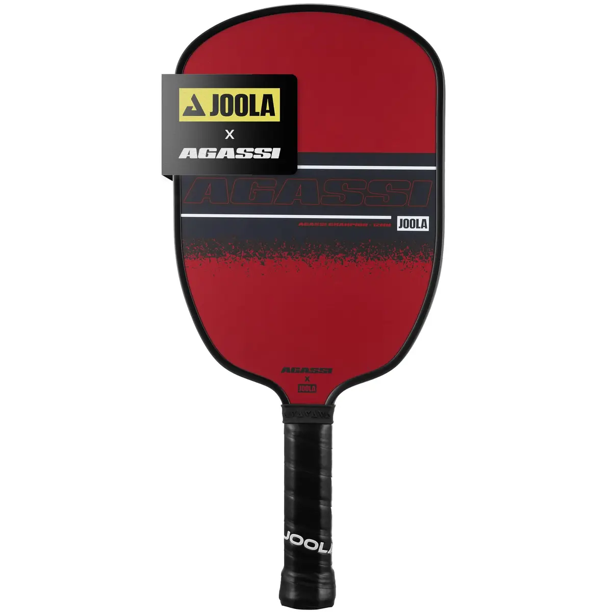 JOOLA Agassi Champion 12mm Pickleball Paddle | 42cm (16.5") x 19cm (7.5") - main product image