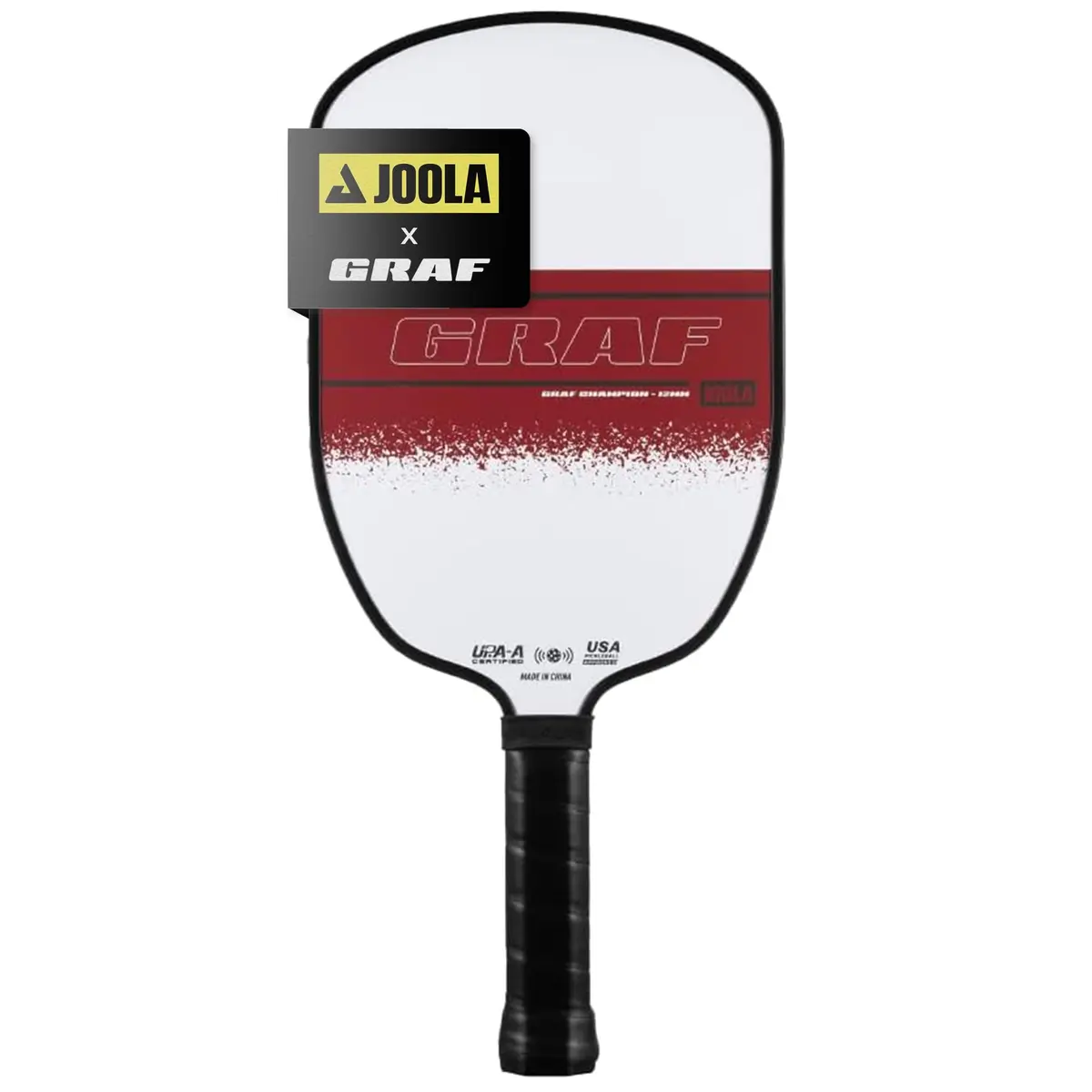 JOOLA Graf Champion 12mm Pickleball Paddle | Agassi Shape for Enhanced Spin & Control - main product image
