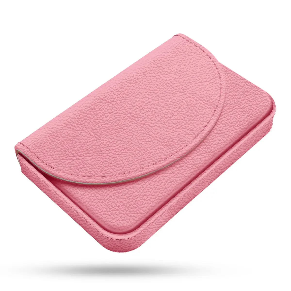 xiviers Business Card Holder | PU Leather Card Case with Magnetic Closure (4.3 x 2.5 x 0.8 inches) for Men & Women - main product image