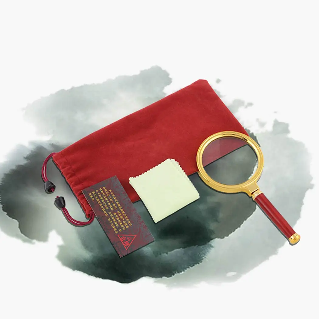 COCOMK Red 10x Magnifying Glass Handheld 2 Pcs | Special Education Magnifier for Reading - view 2