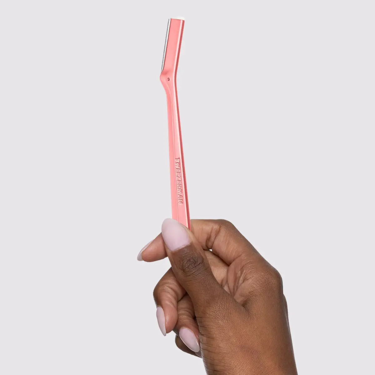Tweezerman Exclusive Facial Razor Tea Rose | Gentle Exfoliation & Peach Fuzz Removal - view 3