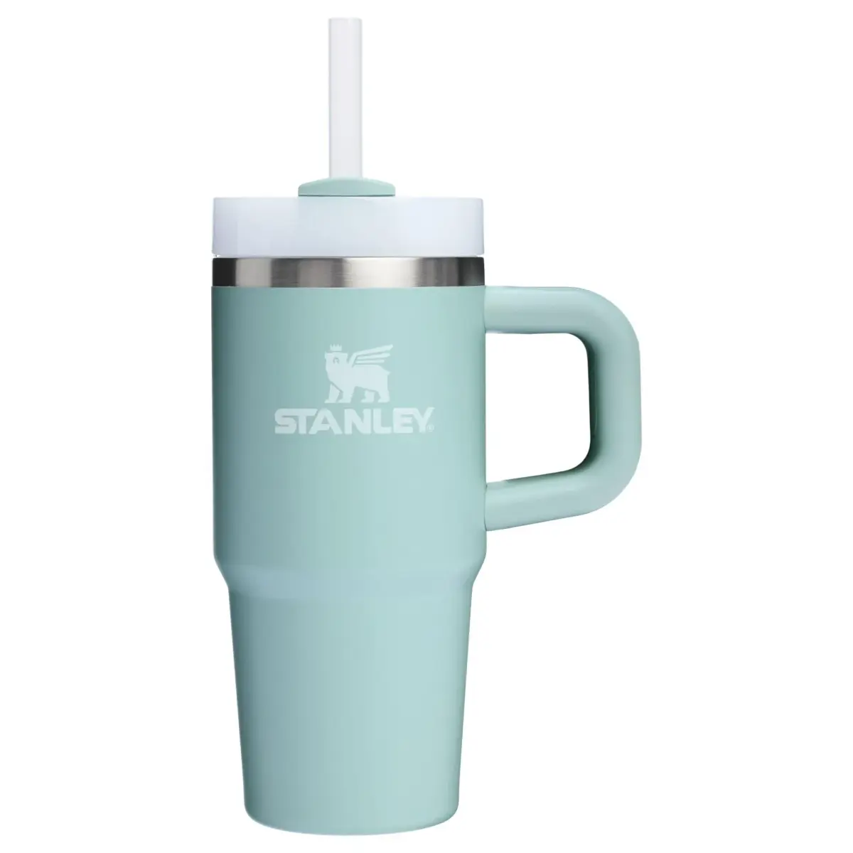 STANLEY Quencher H2.0 FlowState Tumbler 14 oz (397 ml) Seafoam | Keeps Drinks Cold for Hours - main product image