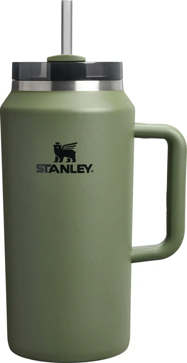 STANLEY Quencher H2.0 FlowState Tumbler 1893ml (64 oz) Dried Pine | Keeps Drinks Cold for Hours - main product image
