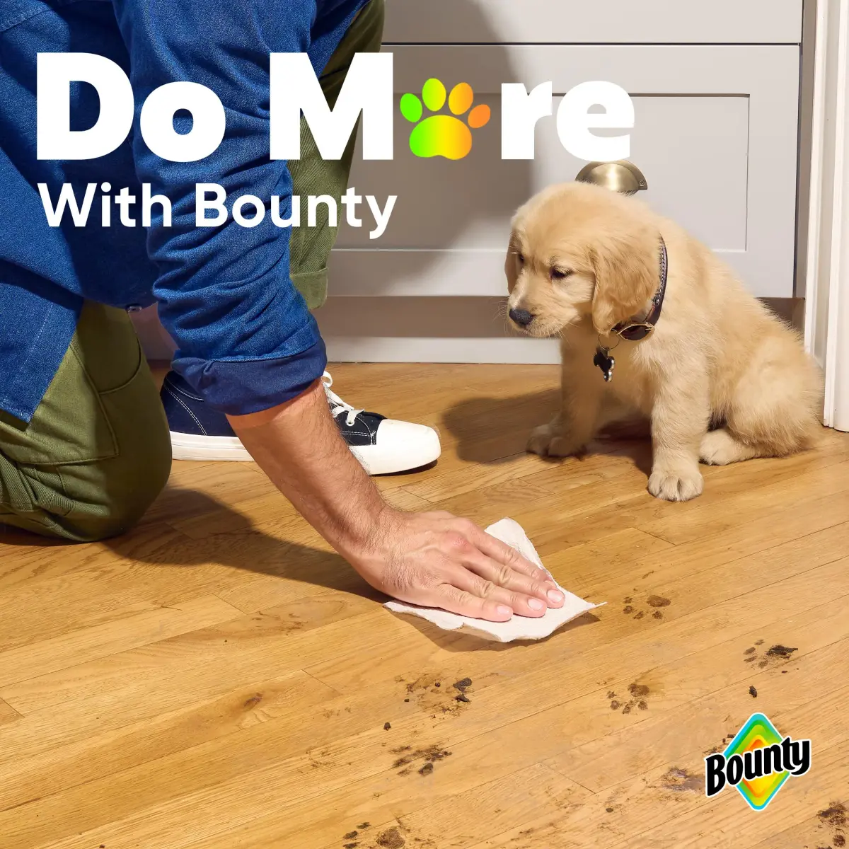 Bounty Select-A-Size Paper Towels, White, 2 Triple Rolls (246 Sheets) | Absorbent & Quicker Picker Upper - view 9