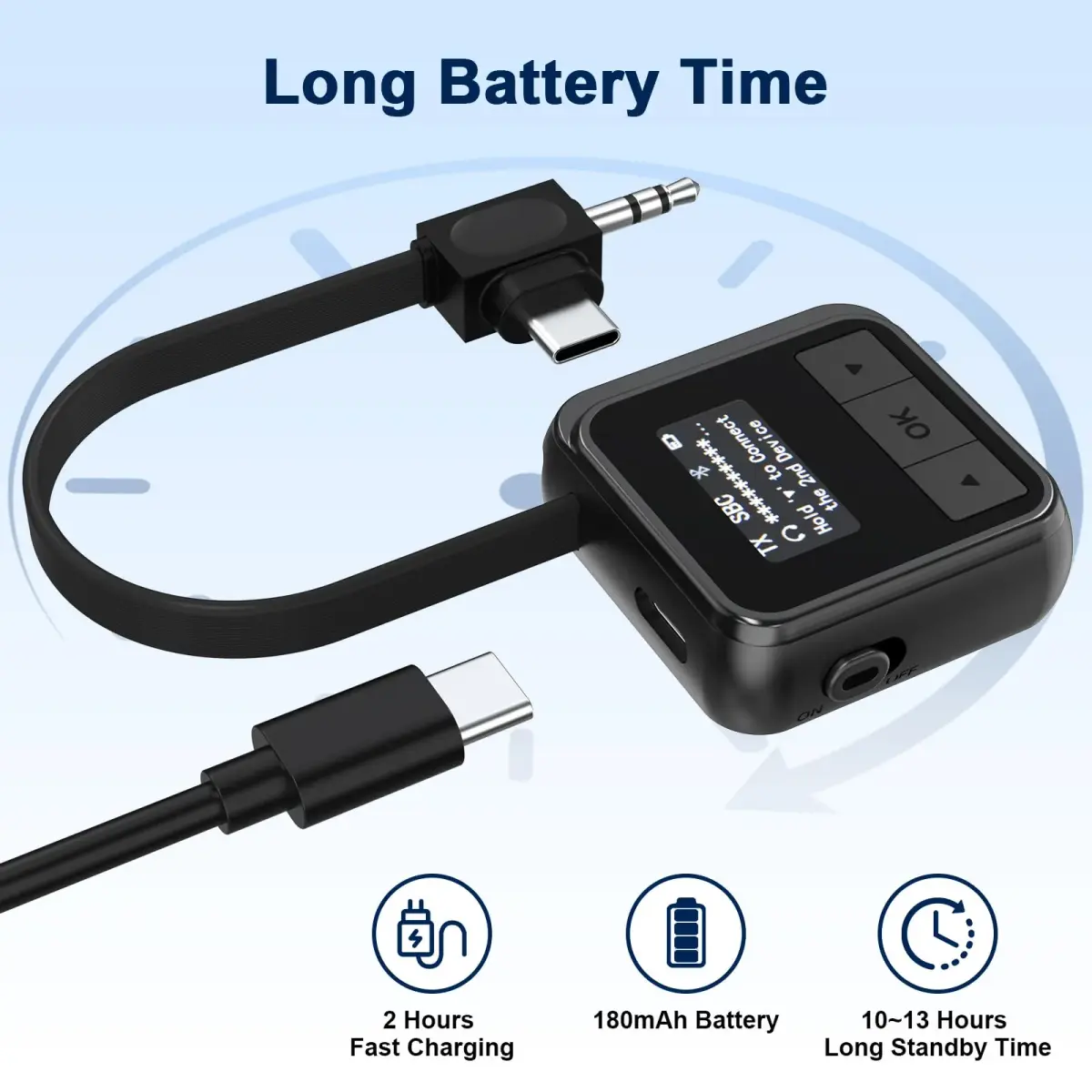 Asobilor Airplane Headphone Adapter for Bose QC Series, Golden Plated 3.5mm Jack | Connects to In-Flight Entertainment Systems - view 4