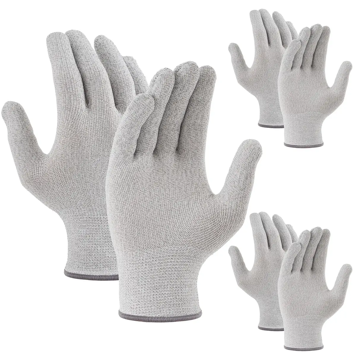 Teenyyou 2 Pairs Anti Static Touch Screen Gloves for Typing Laptop, M | Touch-Friendly, Soft & Comfortable - main product image