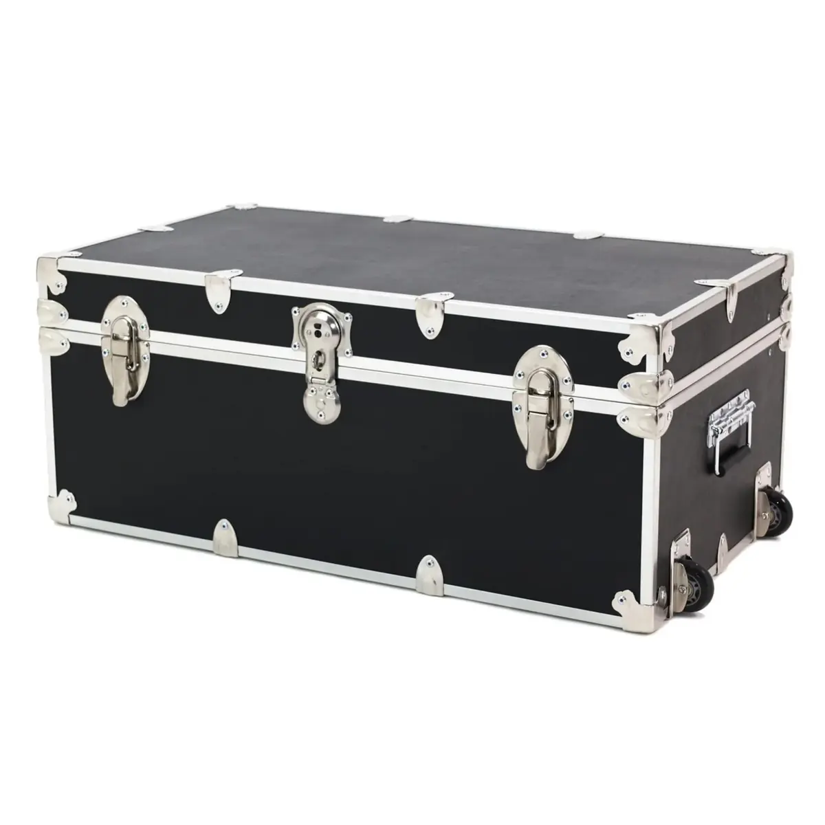 Rhino Trunk & Case Small Essential Trunk with Wheels | Dorm & Camp Storage, 30"x17"x13" - main product image