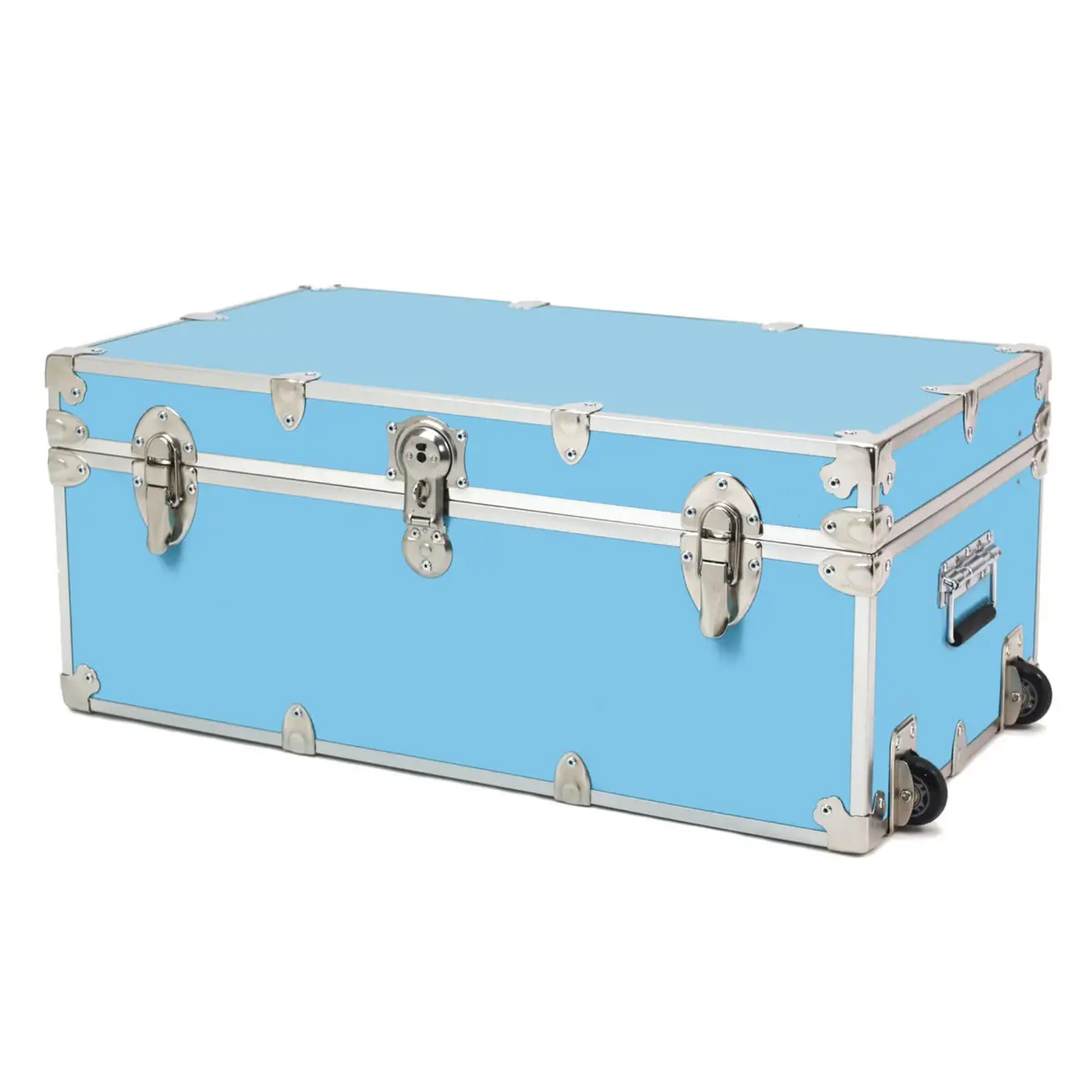 Rhino Trunk & Case Small Essential Trunk with Wheels | Dorm & Camp Storage, 30"x17"x13" - main product image
