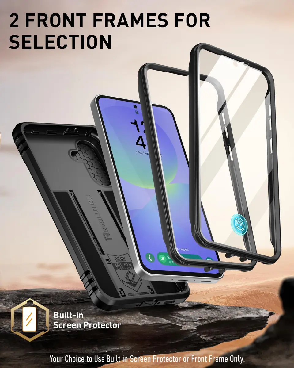 Poetic Revolution Case for Samsung Galaxy A36 5G | Rugged Shockproof with Slide Camera Cover & Screen Protector - view 6
