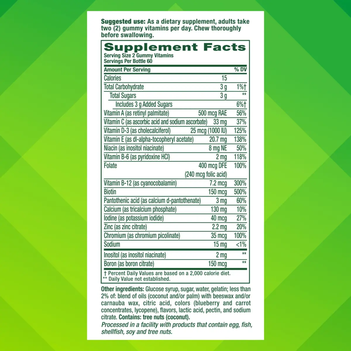 Vitafusion Women's Multivitamin Gummy | 120 Adult Gummies (120 Count) - view 7
