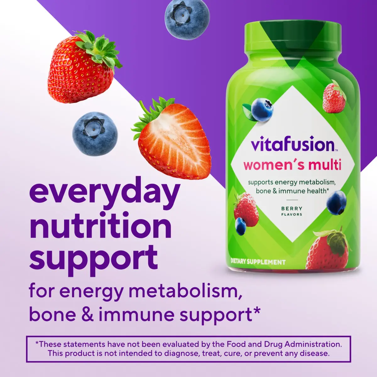 Vitafusion Women's Multivitamin Gummy | 120 Adult Gummies (120 Count) - view 3