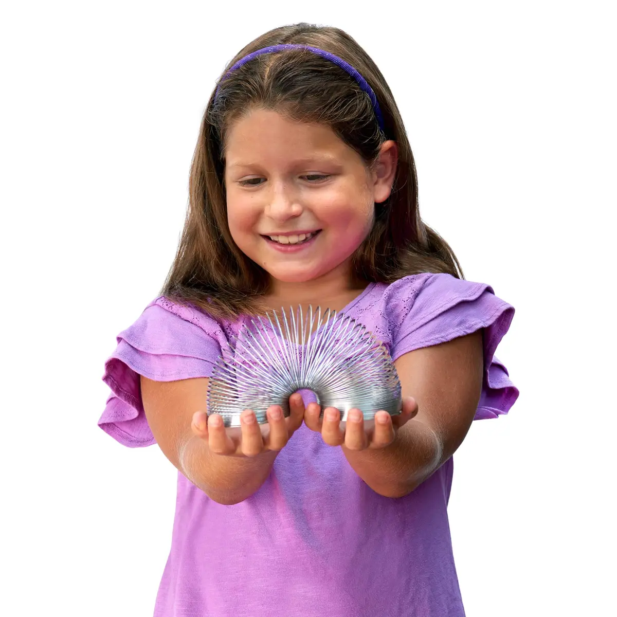 Just Play The Original Slinky Walking Spring Toy 2.75-inch Metal Slinky (Pack of 2) | Classic STEM Toy for Kids 5+ - view 2