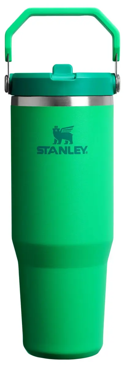 STANLEY IceFlow 2.0 Flip Straw Tumbler 30 oz - Meadow Green | Stay Hydrated On-the-Go - main product image
