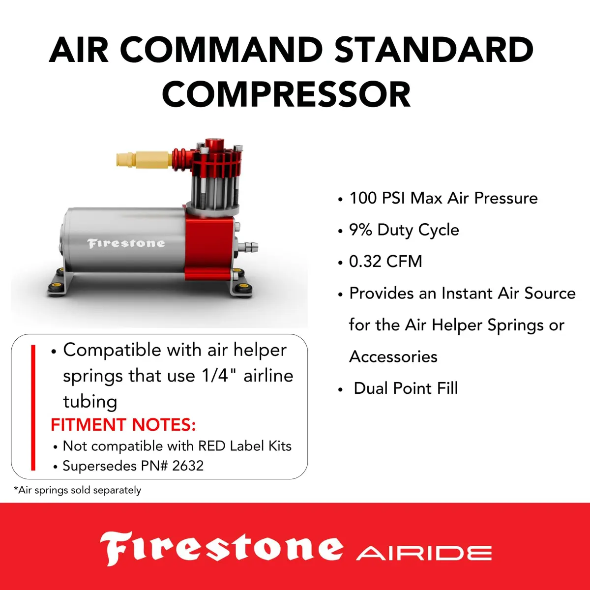 Airide Firestone Air Command Dual Wireless App & Remote Compressor Kit | 100 PSI Dual Path Easy Install - view 4