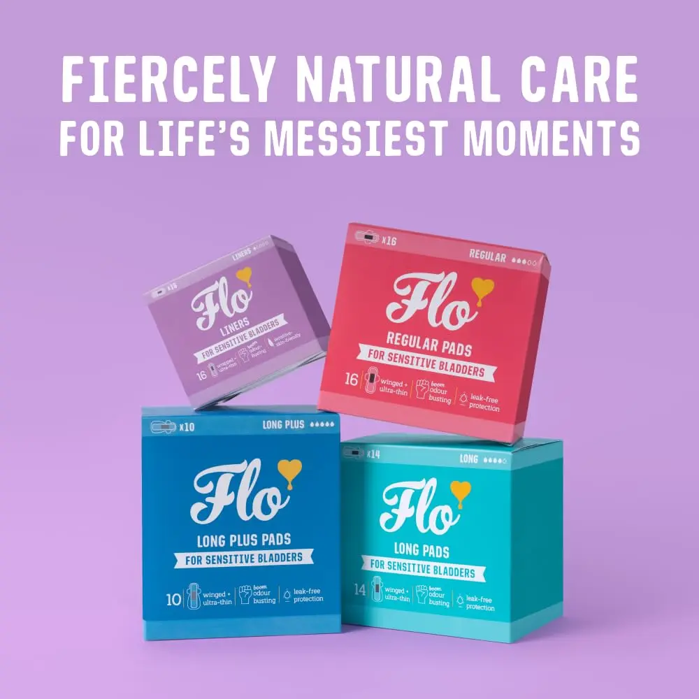 FLO Sensitive Bladder Pads (16 Pack) | Ultra-Thin, Organic Bamboo, Leak-Proof, Breathable, Vegan & Hypoallergenic - view 6
