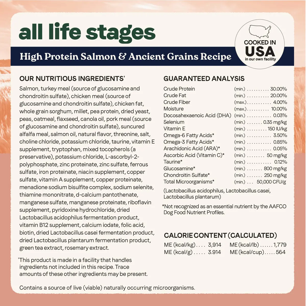 CANIDAE All Life Stages High Protein Dog Food 4 lb | Salmon & Ancient Grains for Active Dogs - view 7