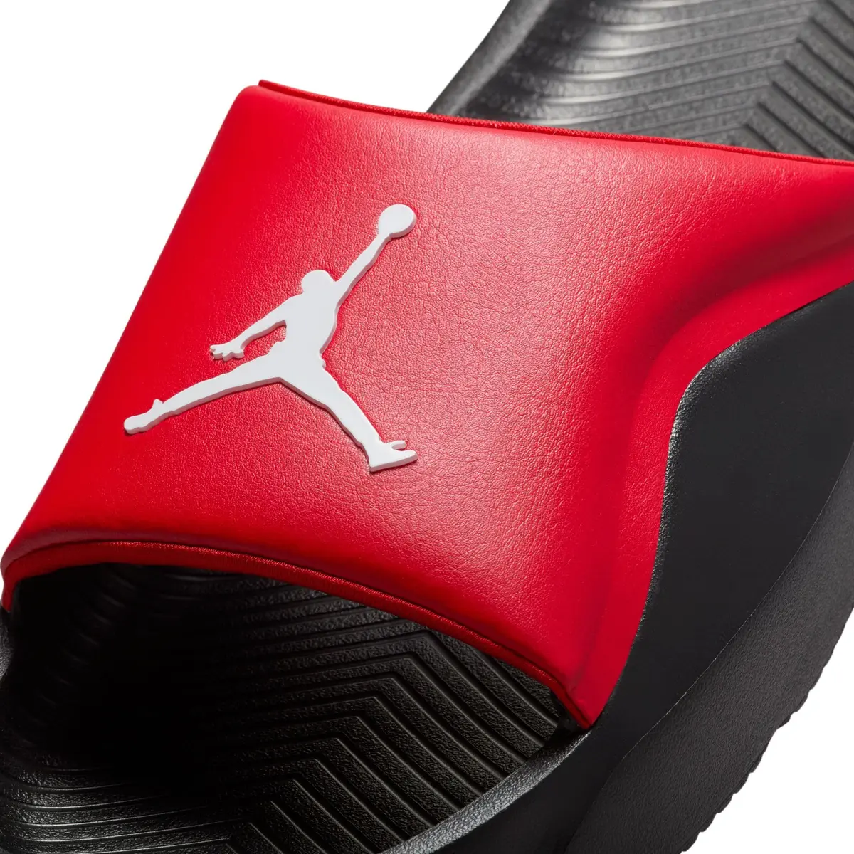 Jordan Mens Slides HF3263-600 Varsity Red/White-Black | Foam Support & Jordan Pride - view 2