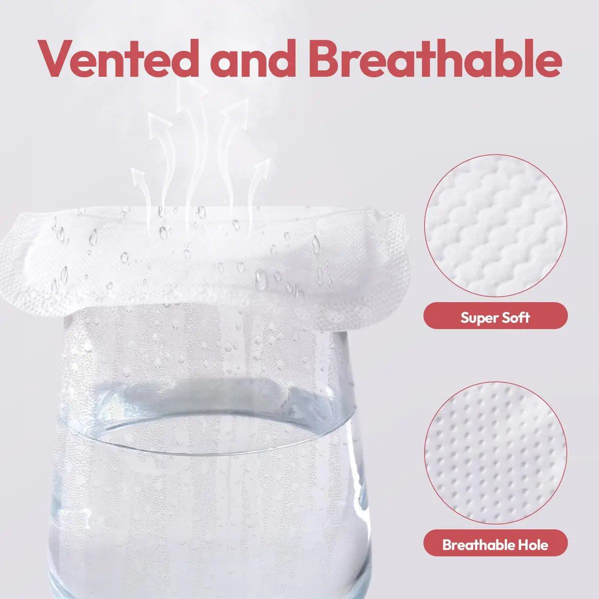 NCVI Ultra-Thin Nursing Pads 110 Count | Leak-Proof & Breathable for Moms - view 6