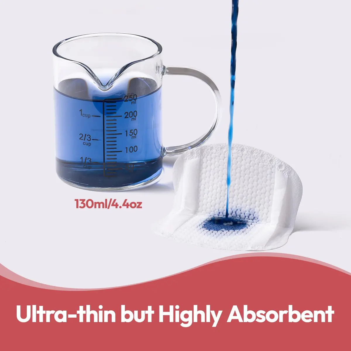 NCVI Ultra-Thin Nursing Pads 110 Count | Leak-Proof & Breathable for Moms - view 3