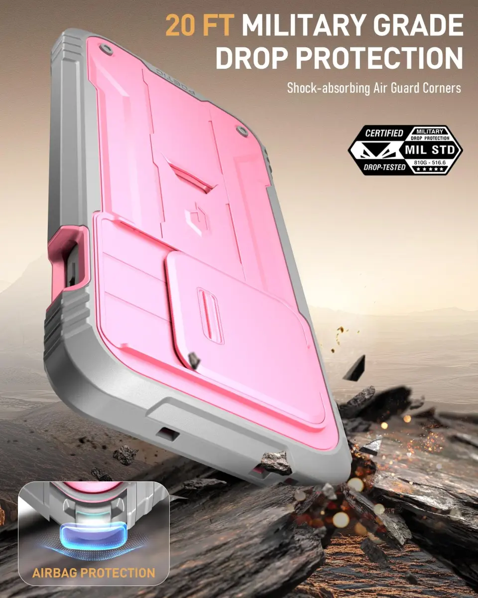 Poetic Revolution Case for OnePlus 13R 5G with Slide Camera Cover & Screen Protector, Light Pink (1 Unit) - view 6
