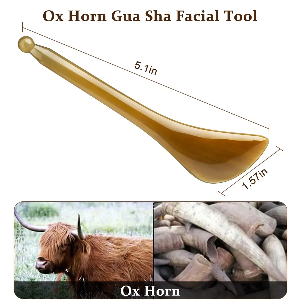 ideayard Gua Sha Facial Tool - Acupressure & Gua Sha, Fascia Release Tool for Face, Neck, Jawline Sculpting and Puffiness Reducing, Acupuncture Pen | 5.1 in x 1.3 in - view 6