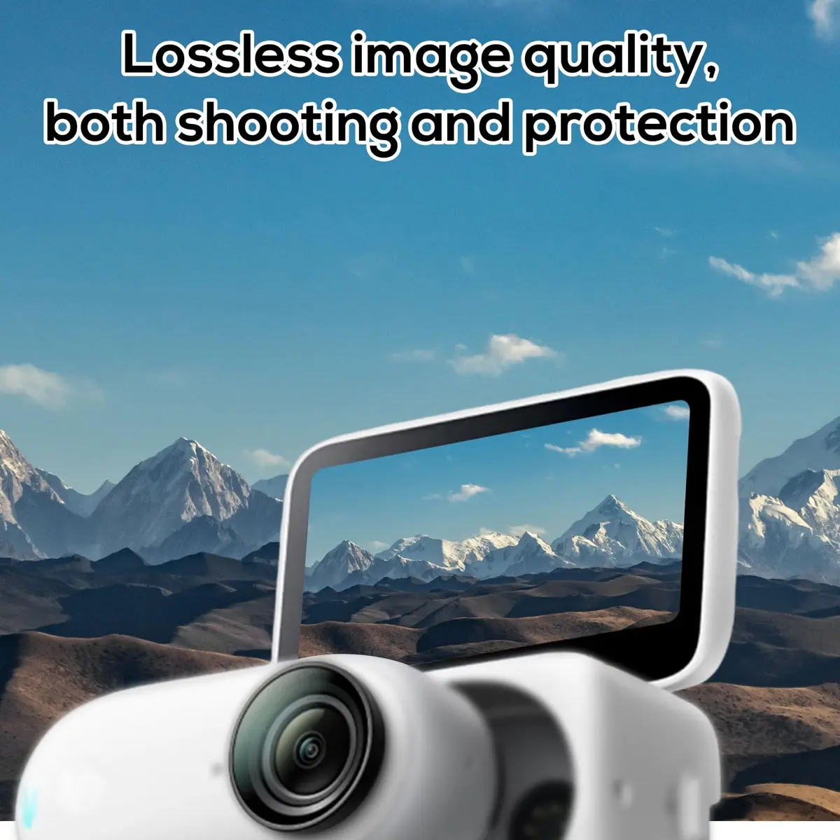 Gosknor Glass Lens Guards for Insta360 GO 3S | 2.2cm (0.87 inch) Protective Cover - view 6