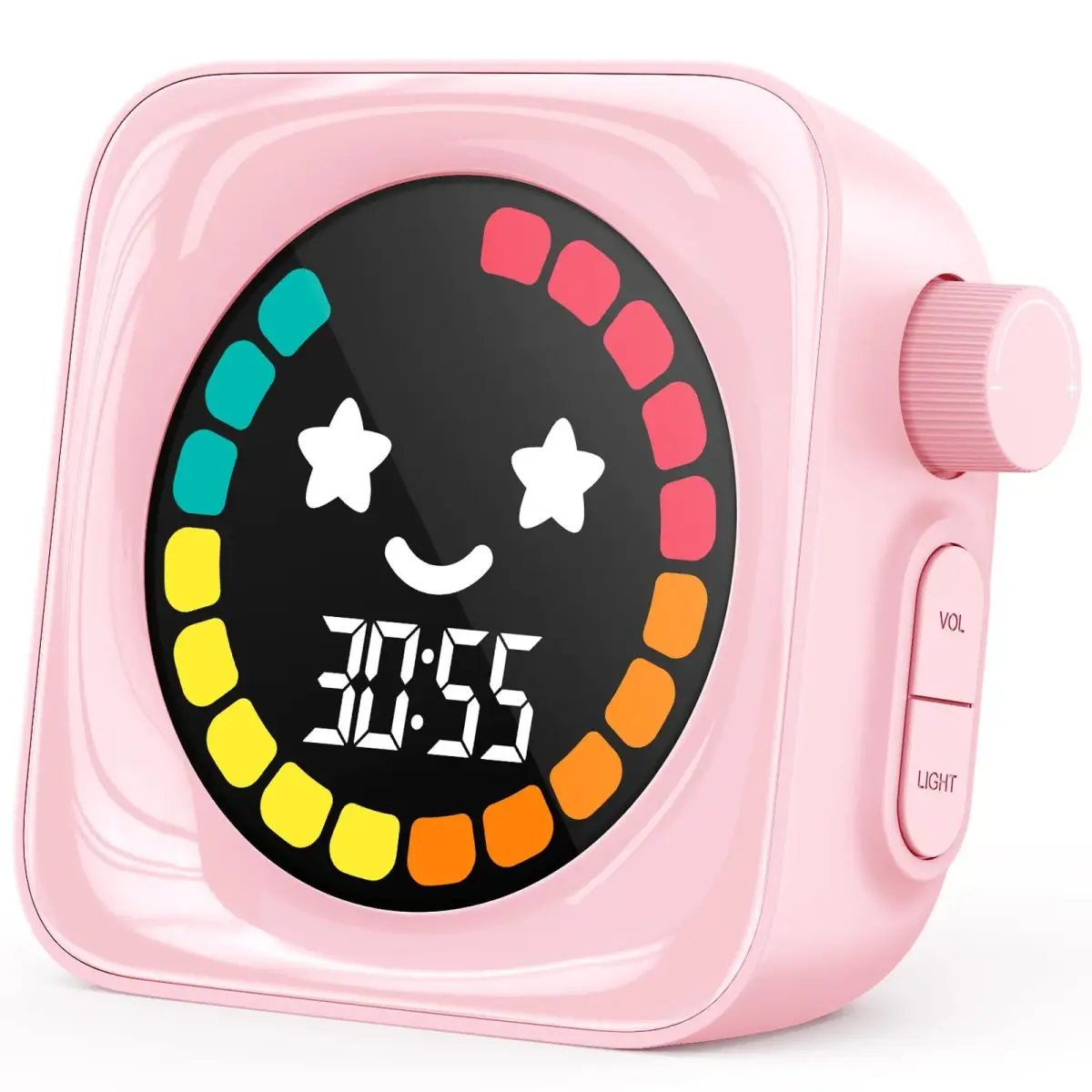 HAUKINIX Visual Countdown Timer for Kids, 99 Min Digital Classroom Timer with Colorful Display | ADHD Autism Study Time Management Tool - main product image