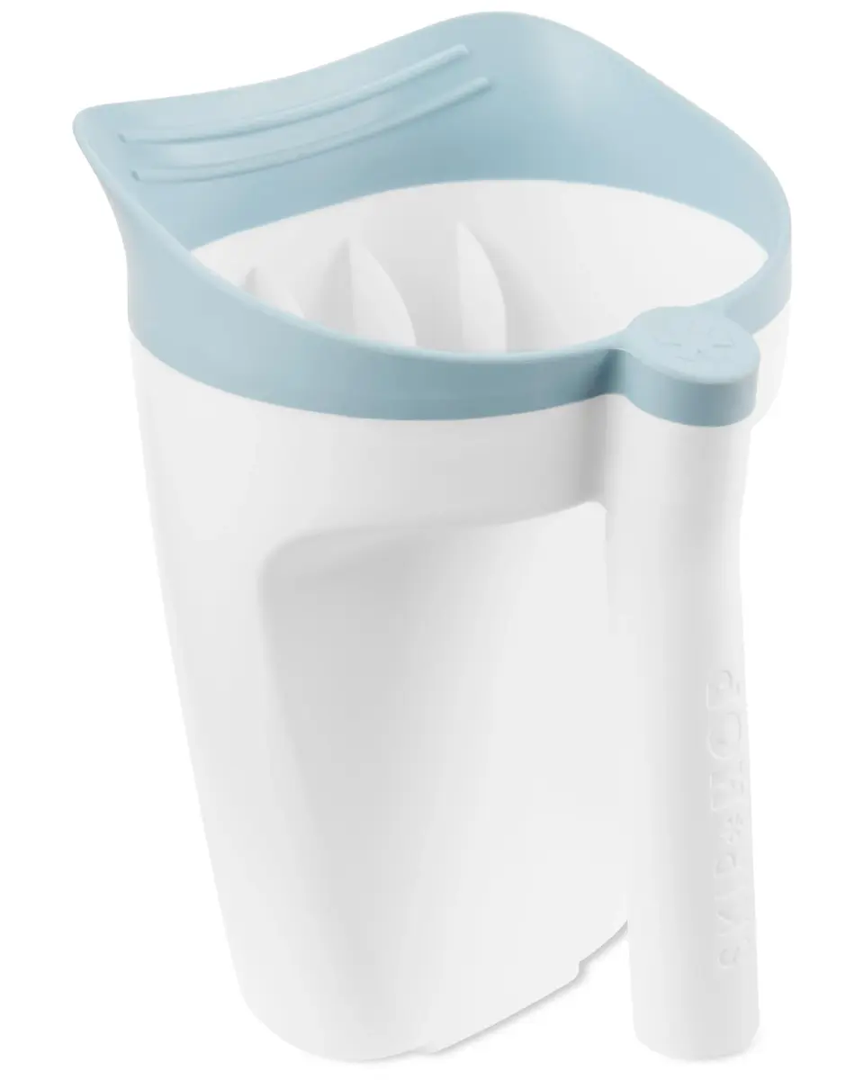 Skip Hop Wave Waterfall Bath Rinser Cup White | Gentle Pour for Tear-Free Rinsing - main product image