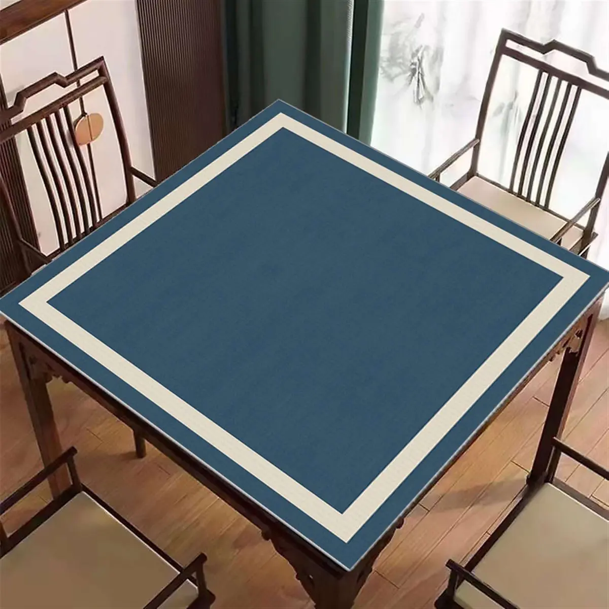 Icegrey Mahjong Table Cover 32" x 32" | Slip-Resistant & Noise-Reducing - main product image
