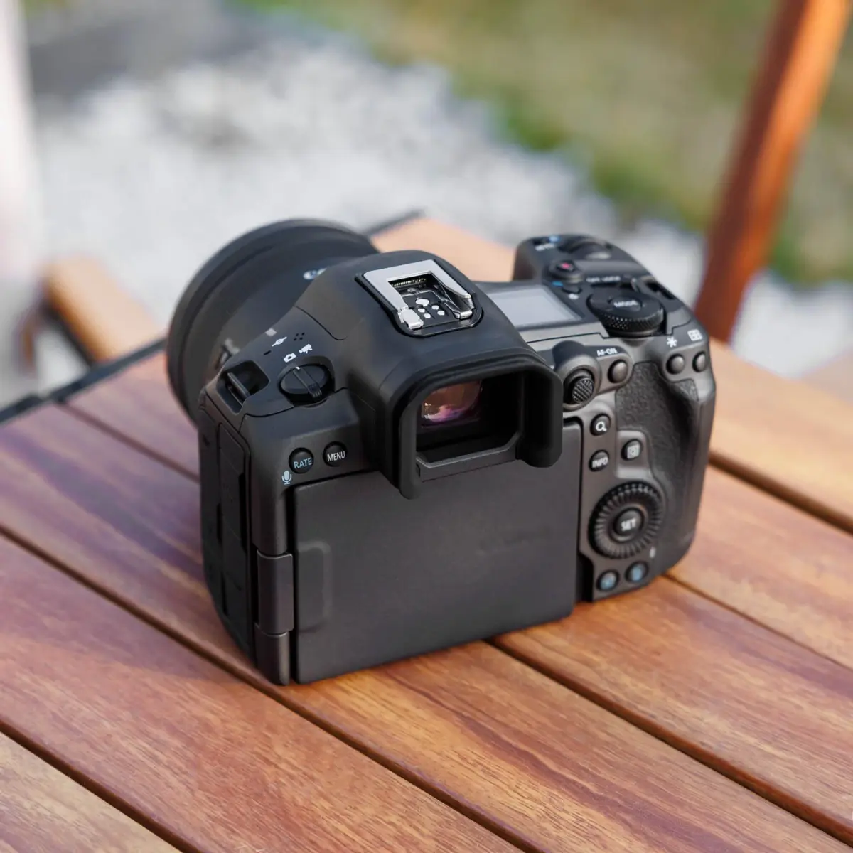 JJC R5 Mark II Eyecup for Canon EOS R5 Mark II Camera | Soft Silicone Viewfinder Protector - view 7