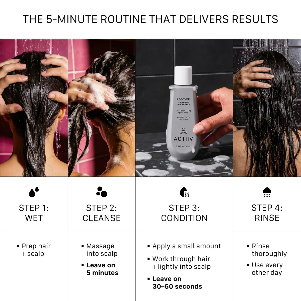ACTIIV Recover Travel Duo for Women | Fuller Hair in 90 Days (5.4 Fl Oz) - view 5