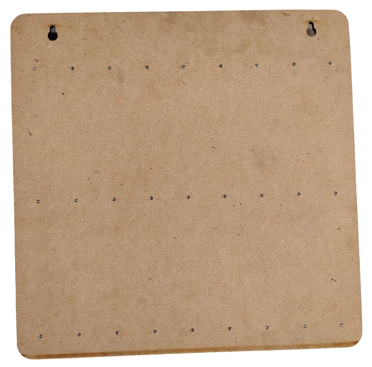 My Dream Carts Wooden Key Holder with 27 Hooks | Matte Brown Finish, 30x30cm - view 7