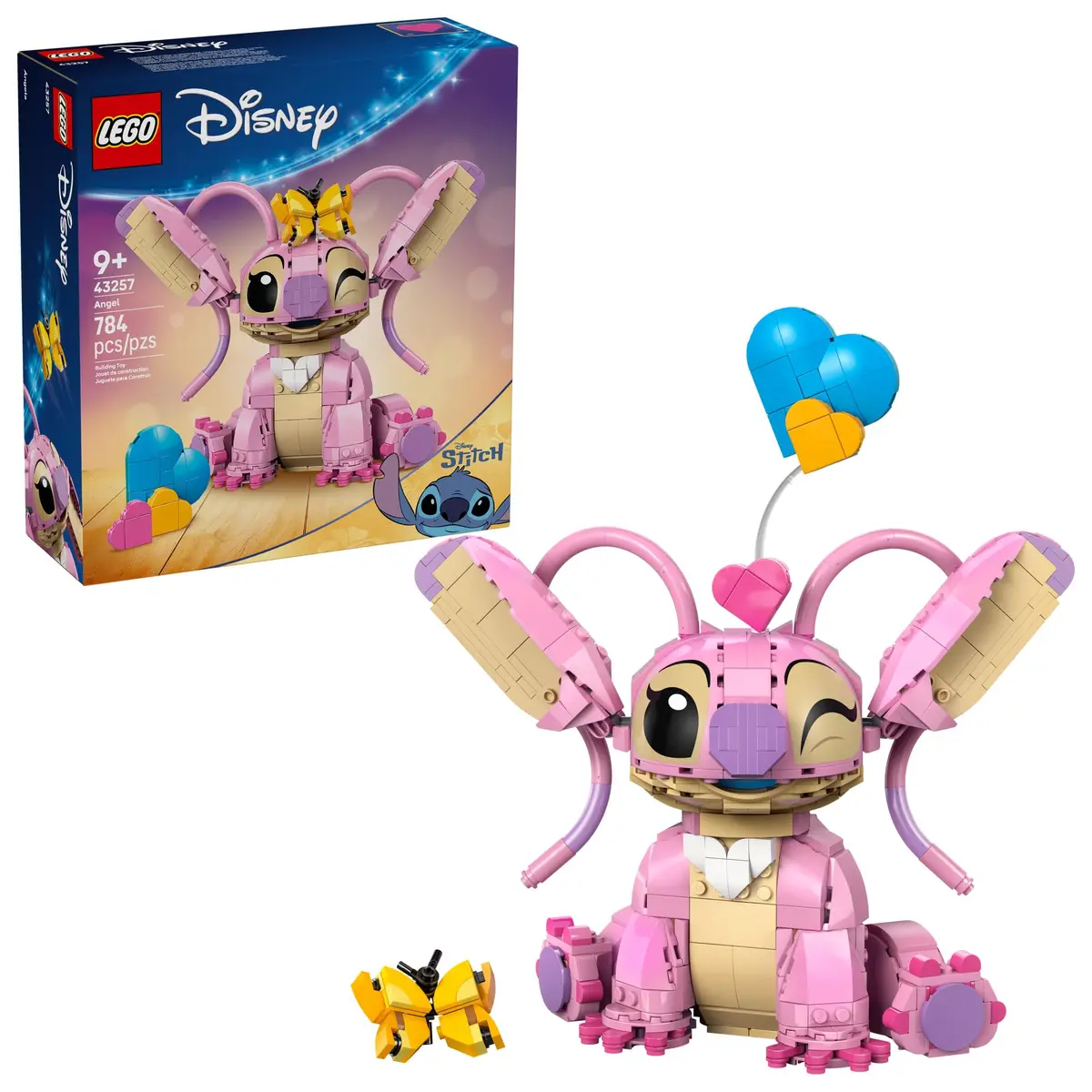 LEGO Disney Angel Lilo & Stitch Toy - Room Decor & Building Set for Kids 9+ | 784 Pieces - main product image