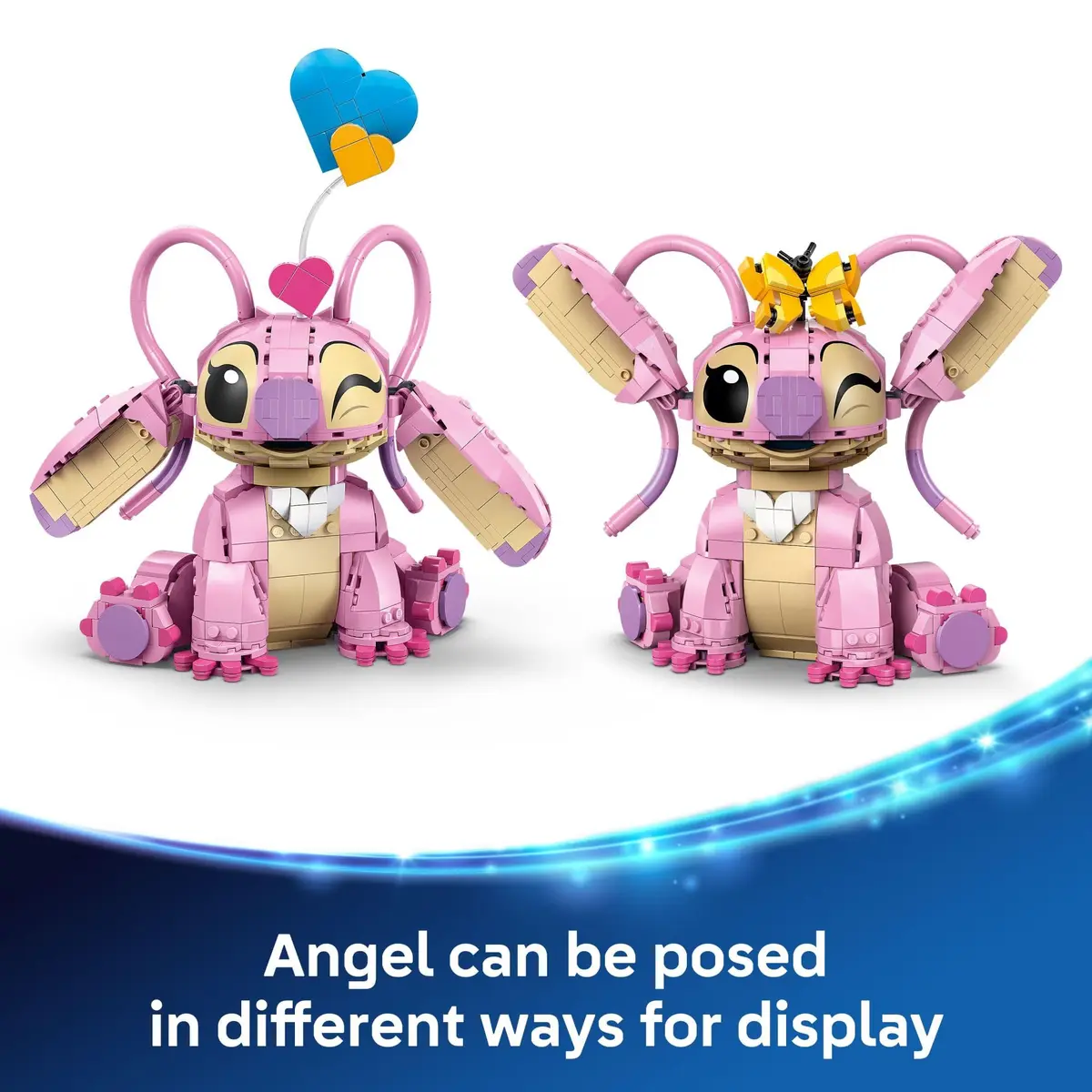 LEGO Disney Angel Lilo & Stitch Toy - Room Decor & Building Set for Kids 9+ | 784 Pieces - view 3