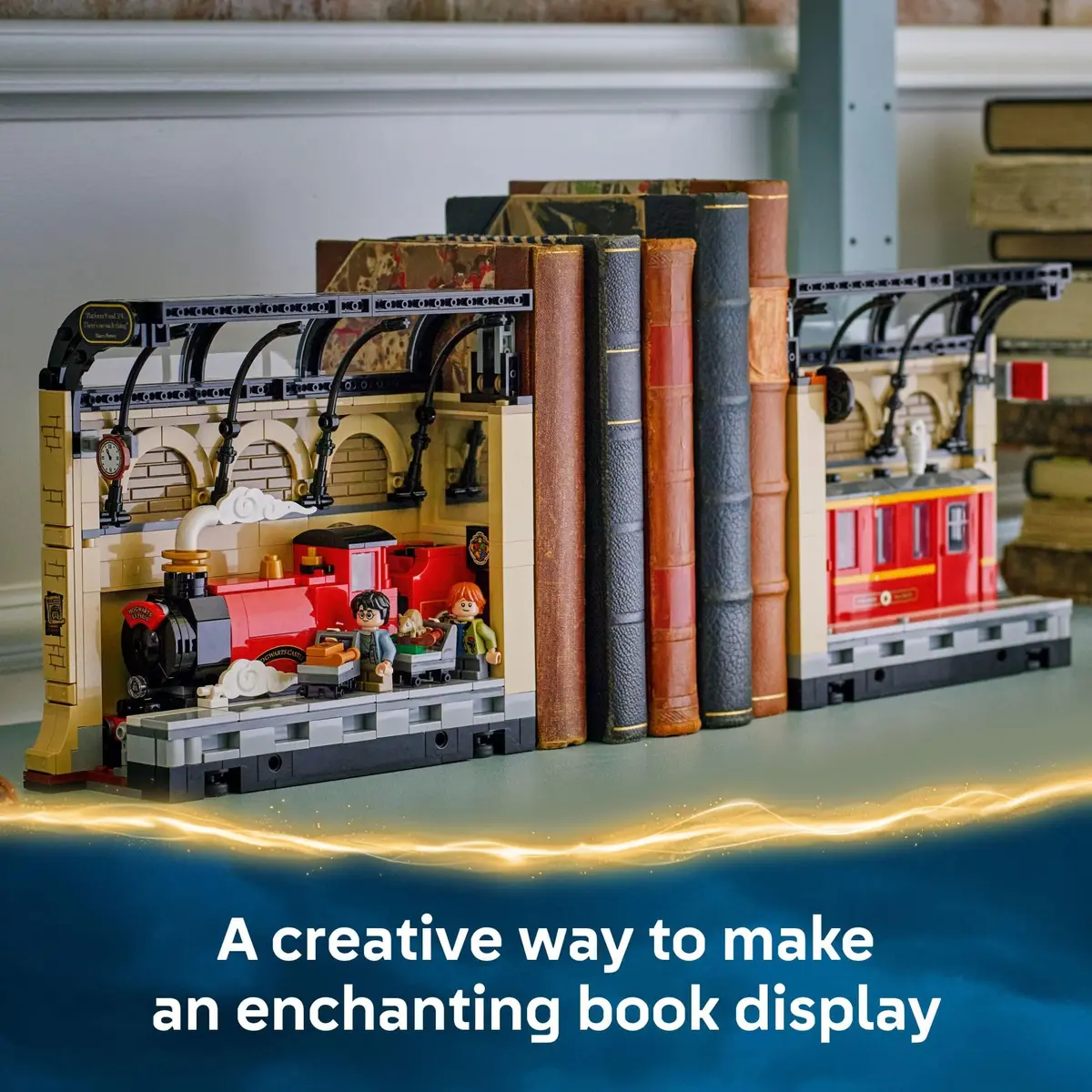 LEGO Harry Potter Book Nook: Hogwarts Express Building Set - Bedroom Shelf Decor for Kids 10+ | Magical Wizarding Scene - view 4