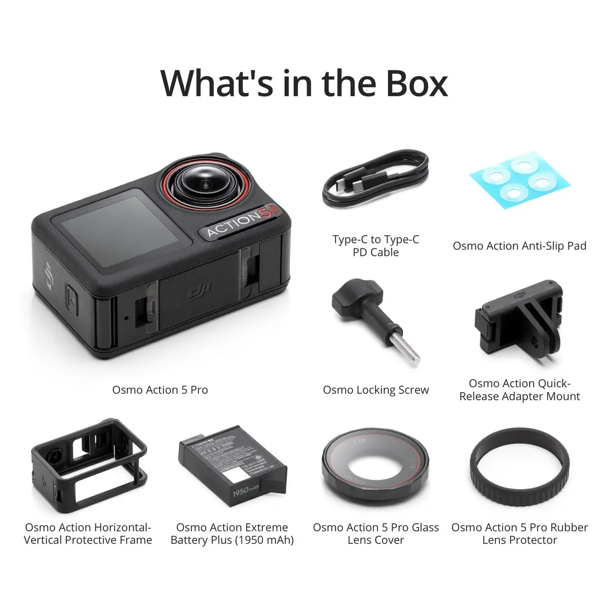 DJI Osmo Action 5 Pro Essential Combo Waterproof Action Camera | 4K/120fps, Dual Touchscreens, 20m Dive IP68 - view 5