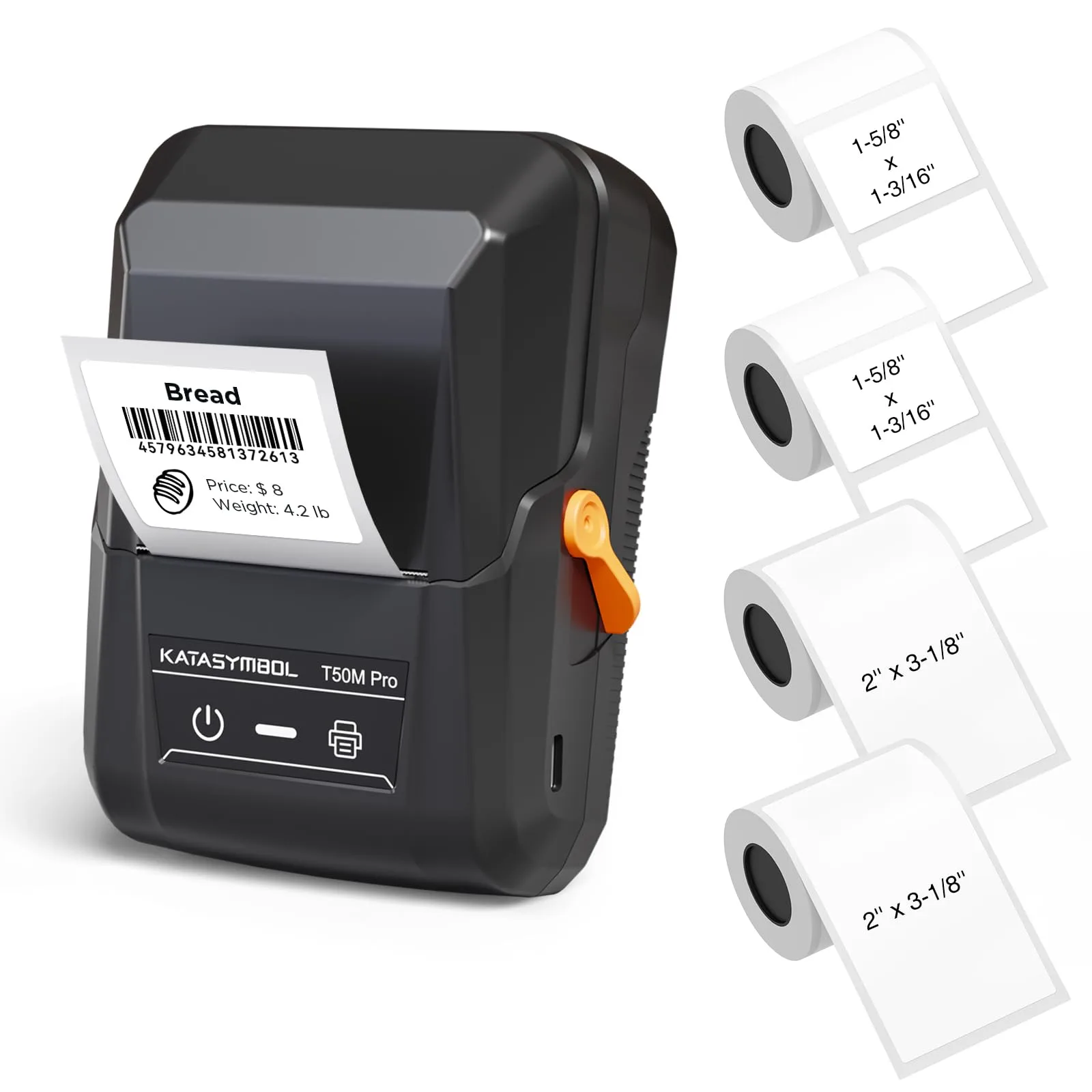 SUPVAN T50M Pro Bluetooth Label Maker with 4 Tapes | High Resolution Printer - main product image