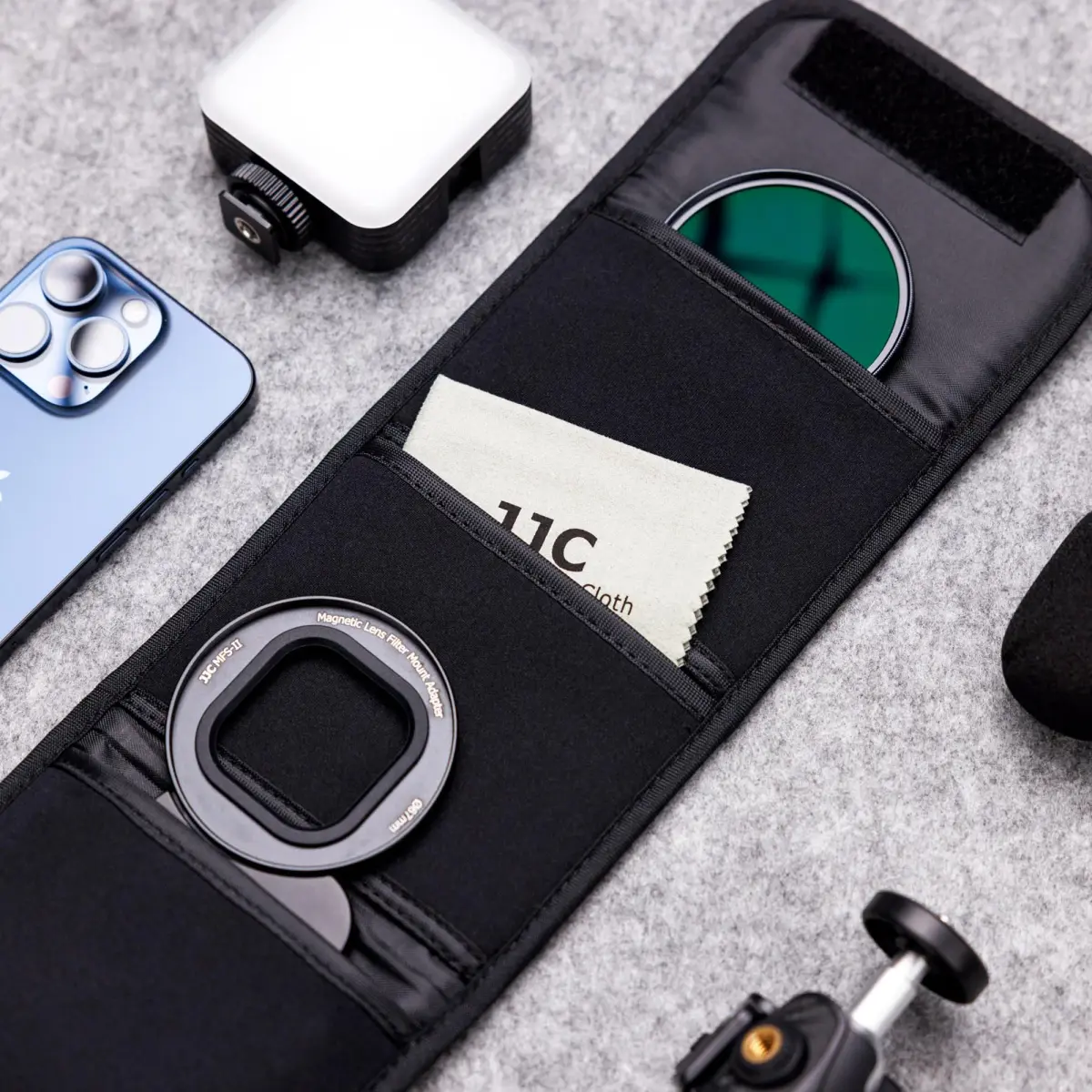 JJC 67mm CPL Filter & Magnetic Adapter Kit for iPhone 16/15/14 Pro Max | Polarizer for Enhanced Clarity - view 6