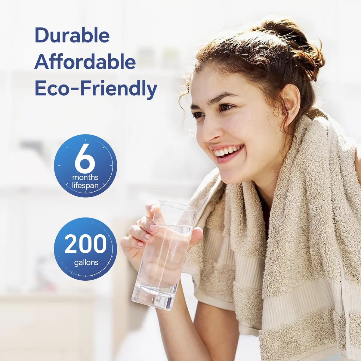 Stokk Potable Water Filter 6 Pack | NSF Certified Coconut Shell Carbon Filter for Refrigerator - view 7
