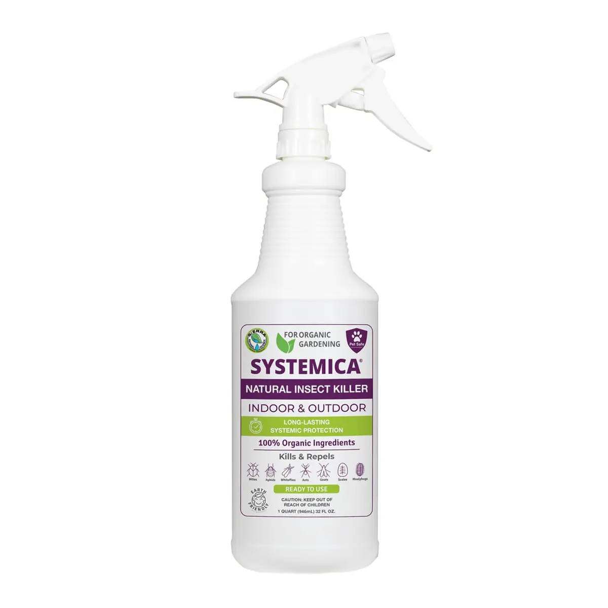 Sierra Natural Science Systemica RTU 32oz | Organic Insect Repellent Ready-to-Use - main product image