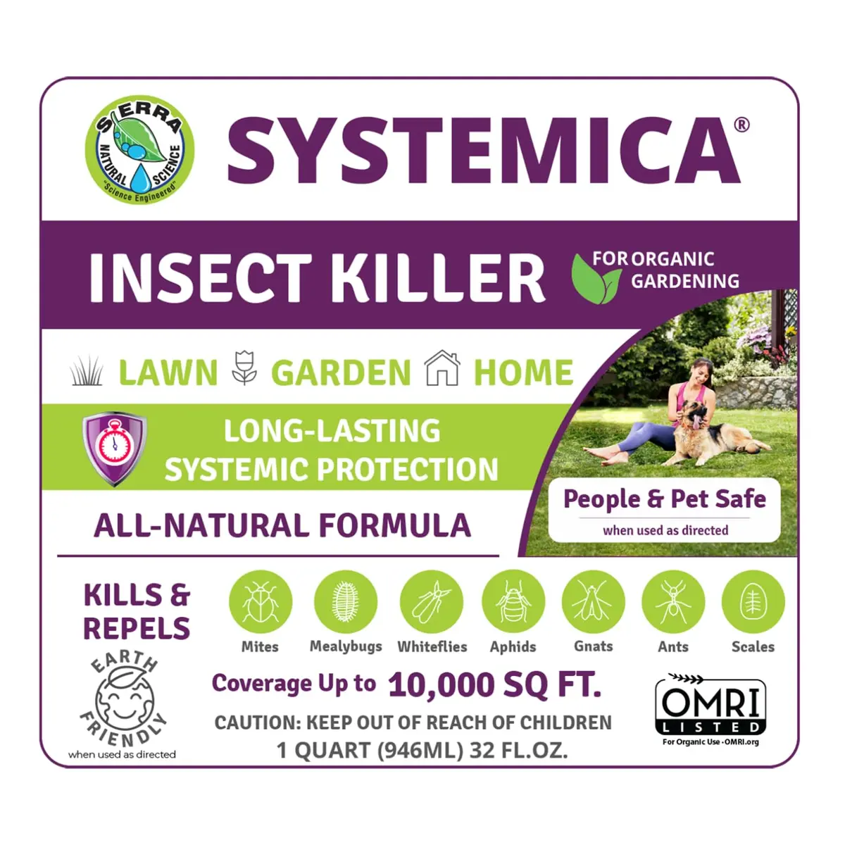 Sierra Natural Science Systemica RTU 32oz | Organic Insect Repellent Ready-to-Use - view 5