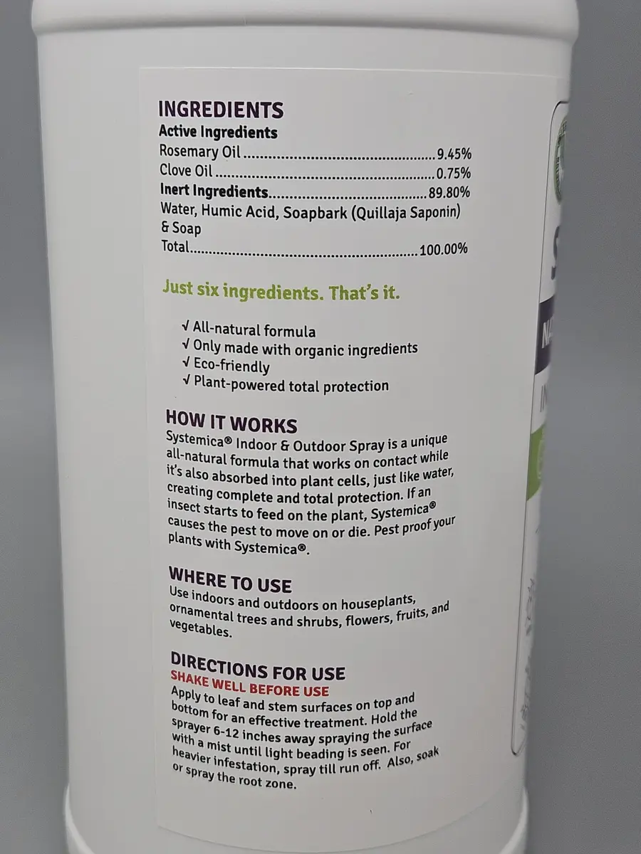 Sierra Natural Science Systemica RTU 32oz | Organic Insect Repellent Ready-to-Use - view 6