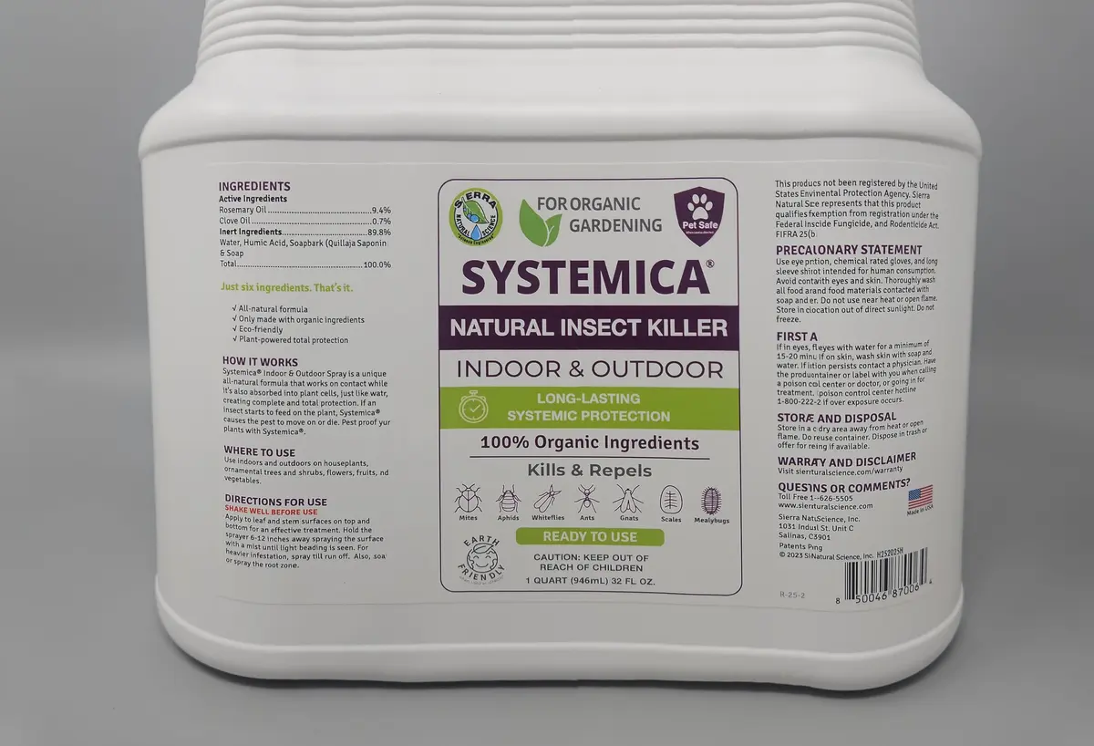 Sierra Natural Science Systemica RTU 32oz | Organic Insect Repellent Ready-to-Use - view 7