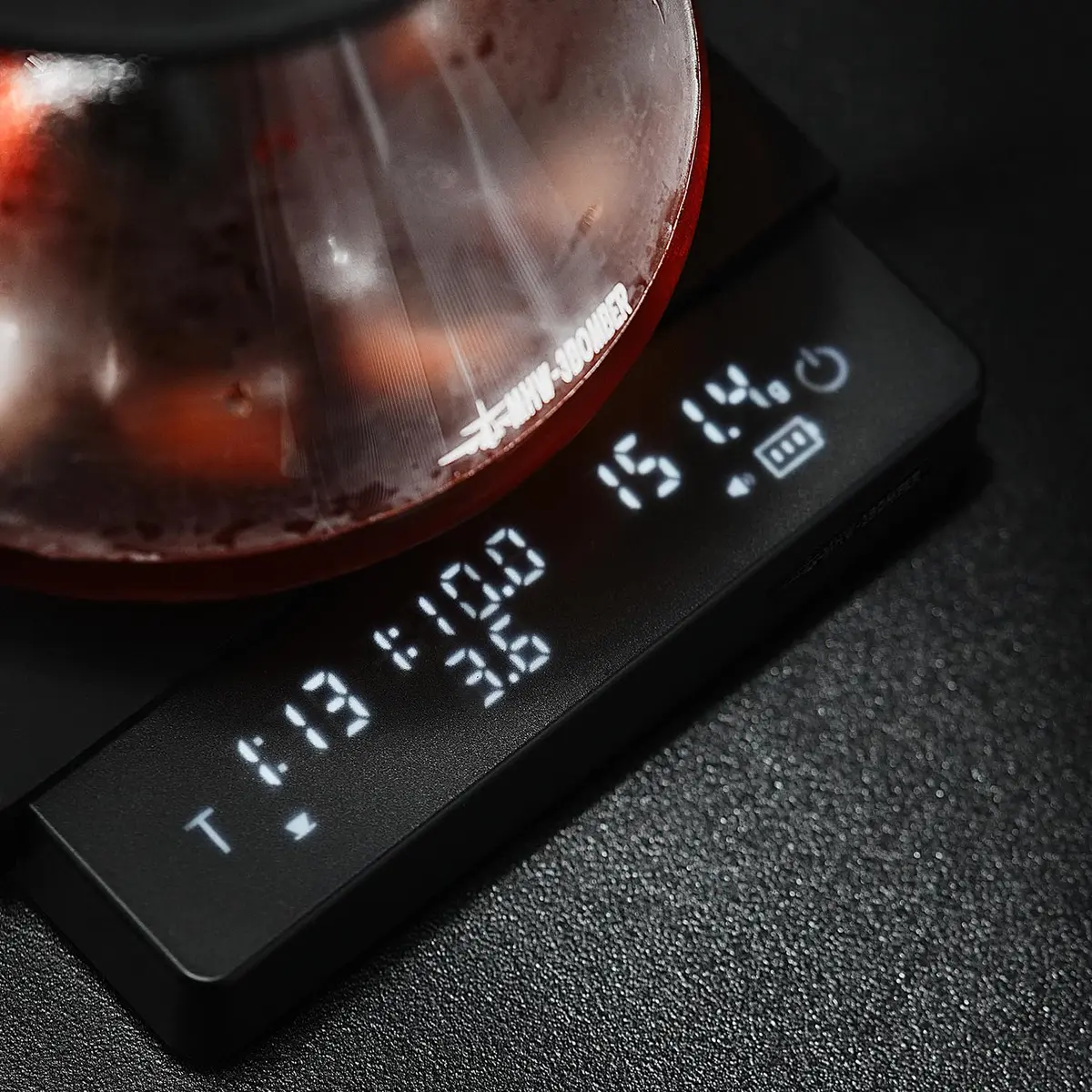 MHW-3BOMBER Upgrade 3.0 Pro Coffee Scale with Auto Timer & Real-Time Flow Rate 2000g (70.5 oz) - view 4