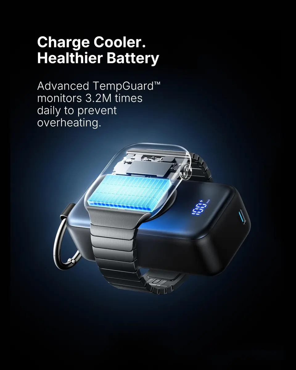 INIU SnapGo Portable Charger 5000mAh | Compact Power Bank for Apple Watch & iPhone - view 8