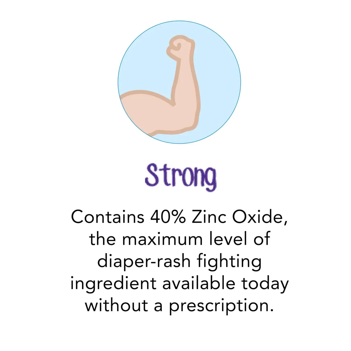 Desitin Maximum Strength Diaper Rash Cream 4.8 oz (9.6 oz Total) | 40% Zinc Oxide Skin Protectant for Treatment & Prevention - view 4