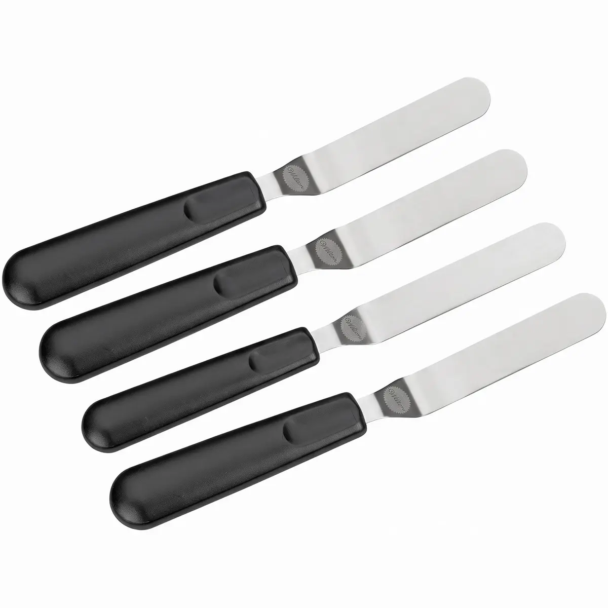 Wilton Food Spatula 9 inch | Angled Cake Decorating Tool for Baking & Icing - main product image