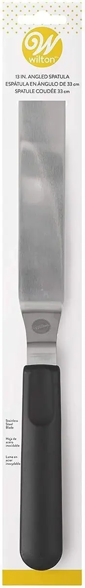 Wilton Food Spatula 9 inch | Angled Cake Decorating Tool for Baking & Icing - view 4